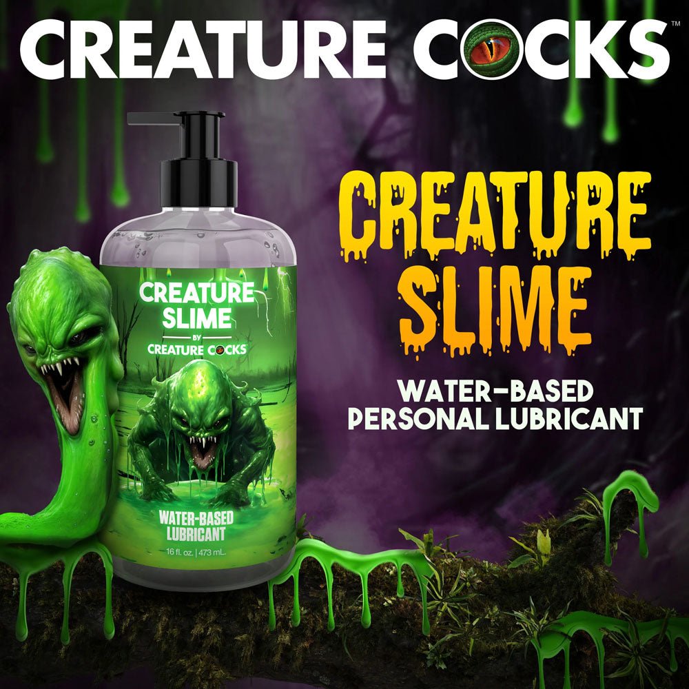 Creature Cocks Water-Based Lubricant 473 ml Pump Bottle